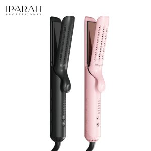 IPARAH P-118 Hair Straightener Power Cord Professional Curling Wand & Titanium Flat Iron Hair Straightener