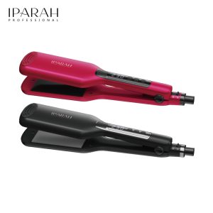 IPARAH P-120 Power Cord Fast Heat Up Professional Electric Wide Hair Straightener Flat Iron