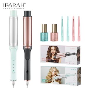 IPARAH P-200 Hair Curling Iron Professional Electric Ceramic Coating Automatic Hair Curler Rotating