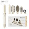 IPARAH P-500 Hot Air Styler BLDC Ionic High-Speed Hair Styler 6 in 1 Air Styler & Hair Dryer with Auto-Wrap Curlers,No Heat Damage