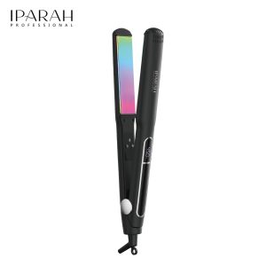 IPARAH P-123 New Rainbow Titanium Electric Flat Iron Professional Hair Straightener for Women