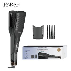 IPARAH P-100 Wholesale BLDC Salon OEM Duet Style Professional Hair Dryer And Straightener 2 In 1 Hot Air Styler Hair Straightener