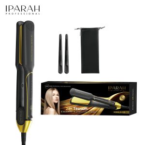 IPARAH P-125 Titanium Electric Flat Iron Professional Hair Straightener for Women