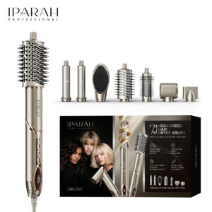 IPARAH P-510 Hairdryer 7 in 1 Multi-Styler With Hot Air Brush Auto Wrap Hair Dryer Curler Straightener Styling Tools