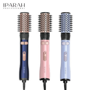 IPARAH P-269 Electric Professional Rotating 2-in-1 Blow Dryer & Curling Iron Bristle Hair Styling Brush Hotel Use 1000-1200W